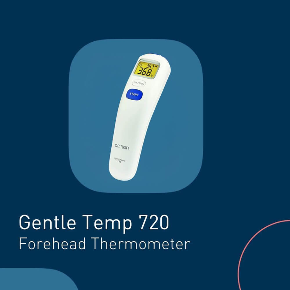 OMRON Gentle Temp 720 Contactless Forehead Thermometer, Medical Thermometers