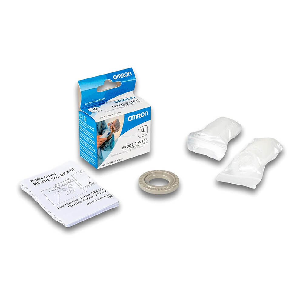 OMRON Gentle Temp hygiene caps for digital thermometers