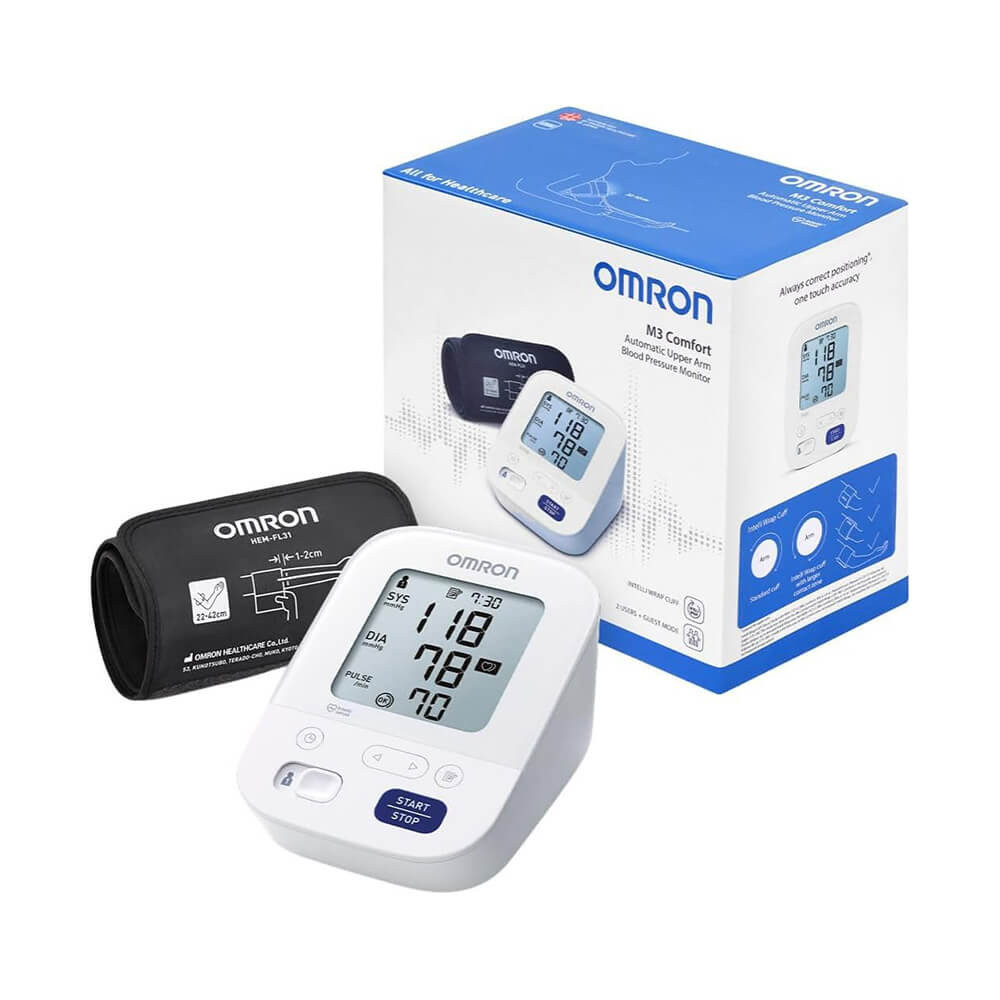 OMRON M3 Intelli Upper Arm Blood Pressure Monitor with cuff