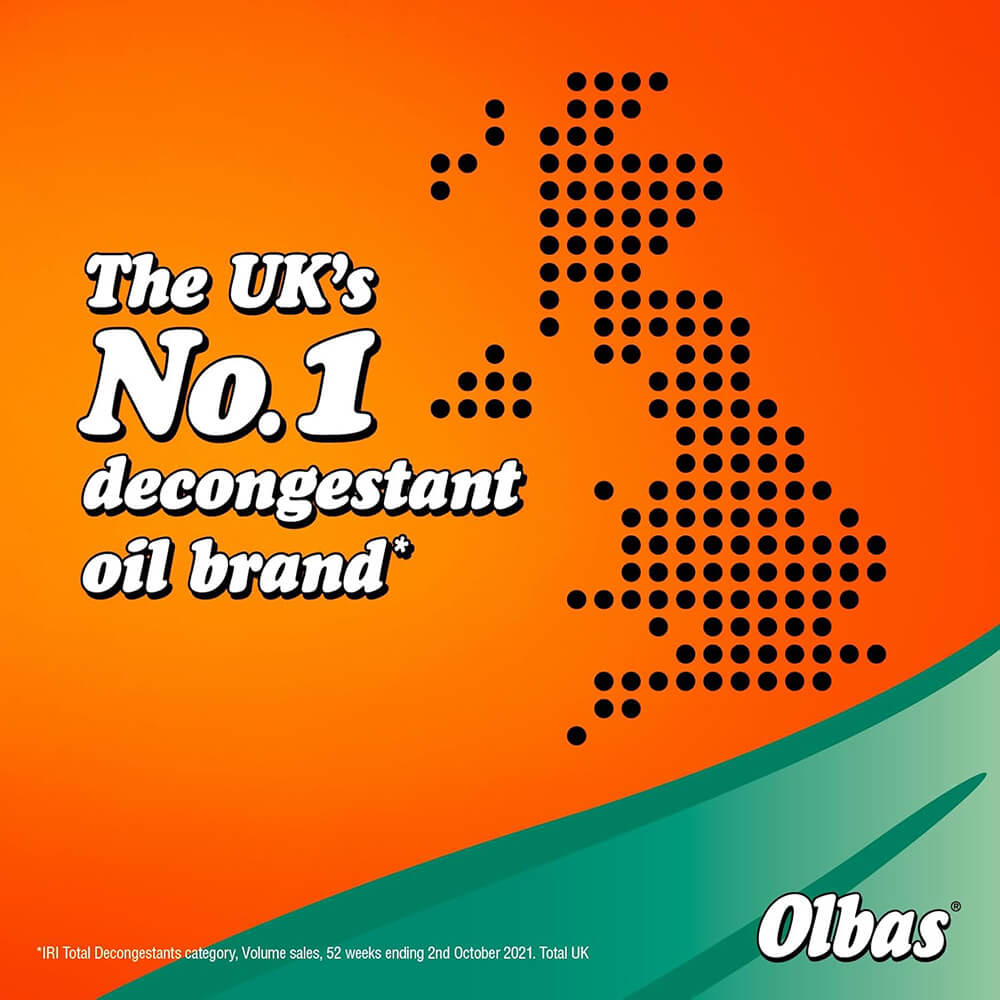 Olbas Inhalant Decongestant Oil – 30ml, Respiratory Care