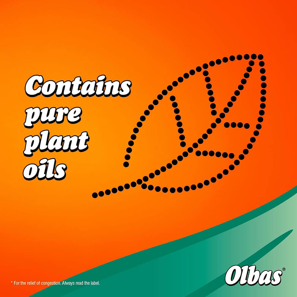 Olbas 30ml oil – for congestion, colds, and sinus pressure