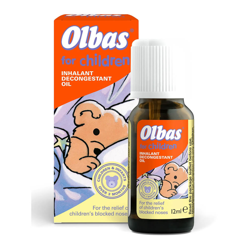 Olbas for Children Inhalant Oil 12ml – natural decongestant
