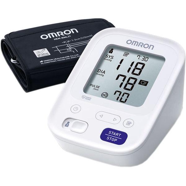 Omron M3 Upper Arm Blood Pressure Monitor - HEM-7154-E, Blood Pressure Monitors
