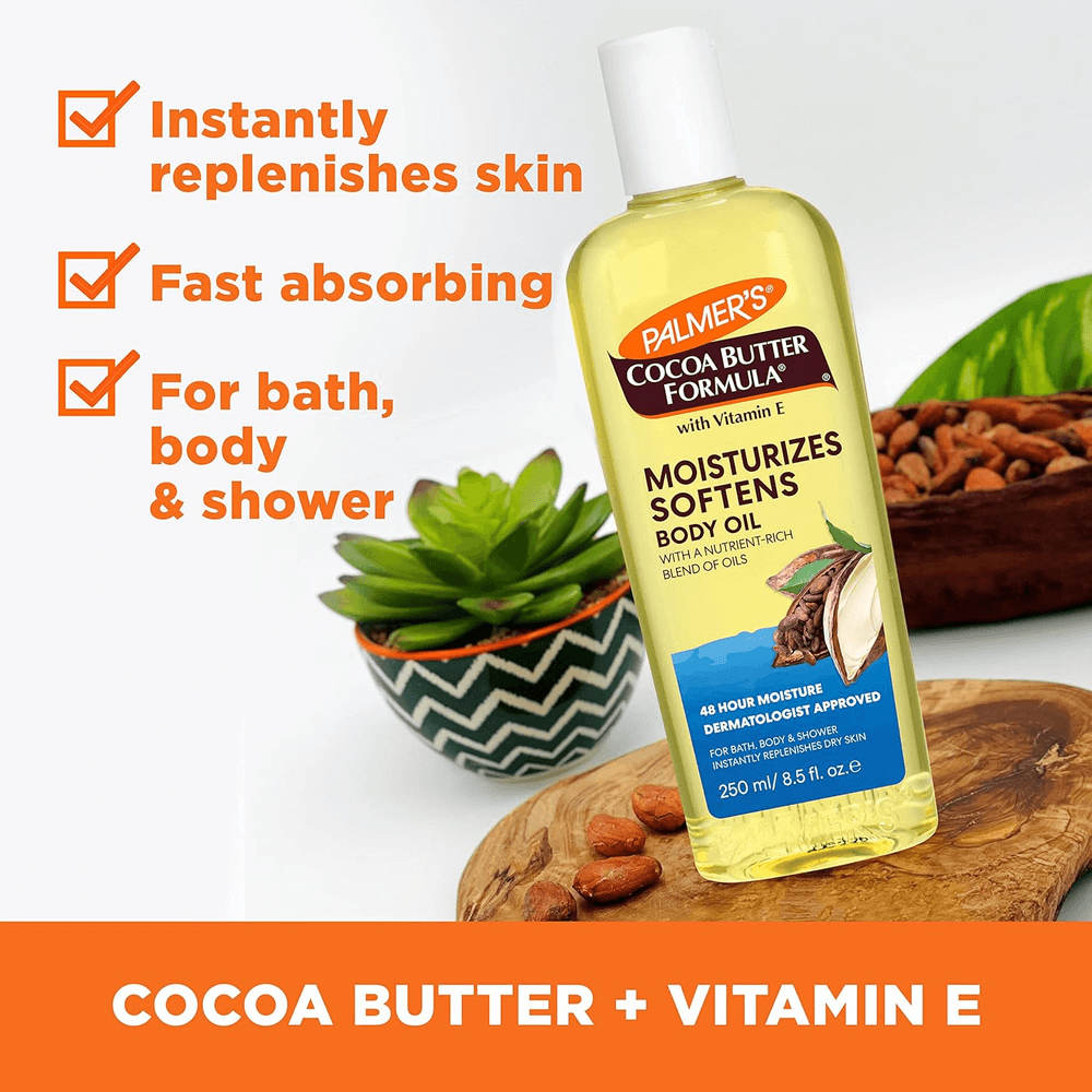 Palmer's Cocoa Butter Formula Moisturizing Body Oil - 250ml (8.5 fl oz), Body Oil