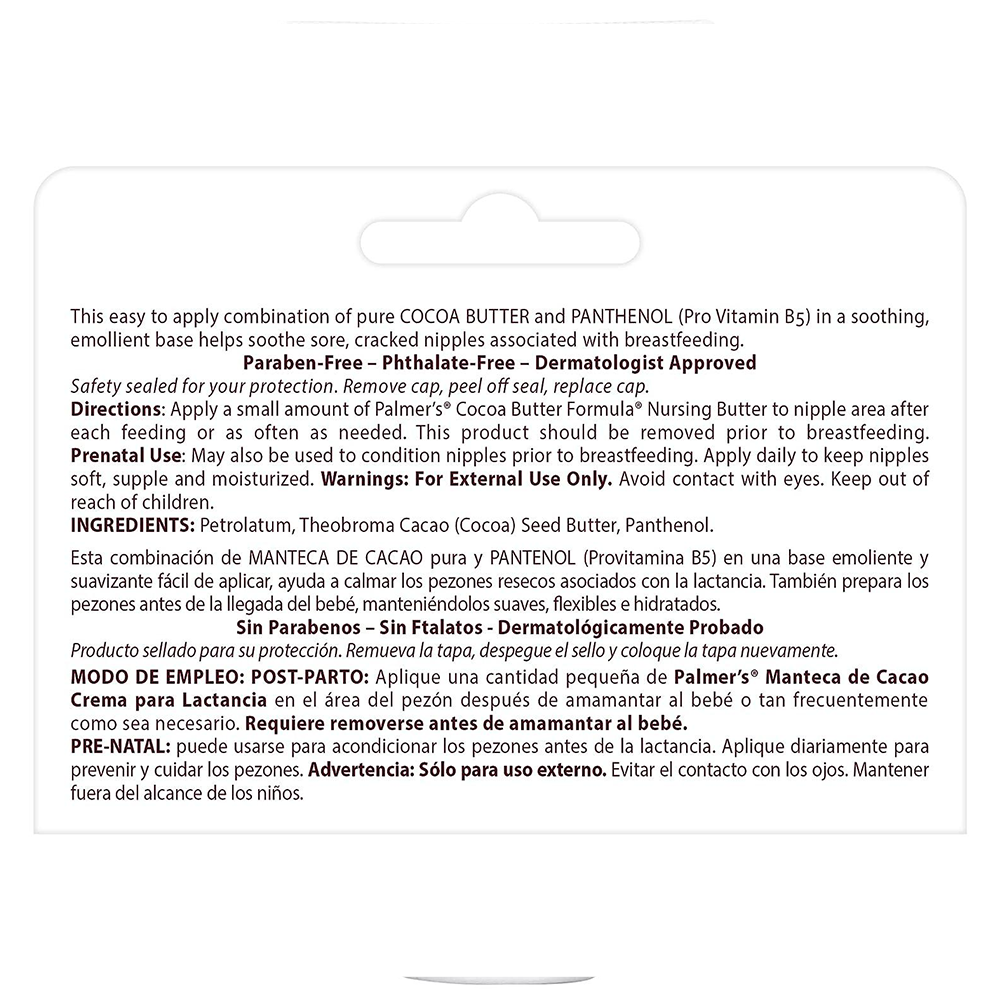 Palmer's Cocoa Butter Formula Nursing Butter Cream - 1.1oz, Lotions & Moisturizers