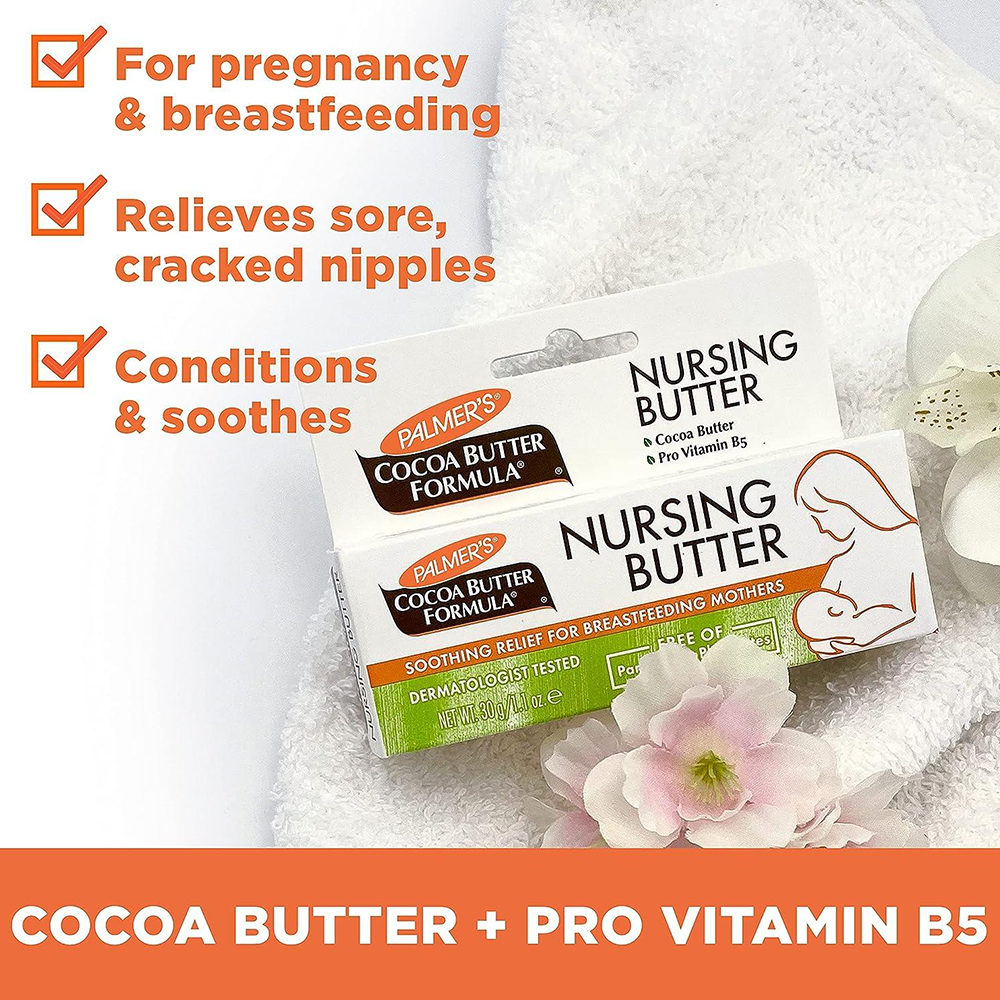 Palmer's Cocoa Butter Formula Nursing Butter Cream - 1.1oz, Lotions & Moisturizers