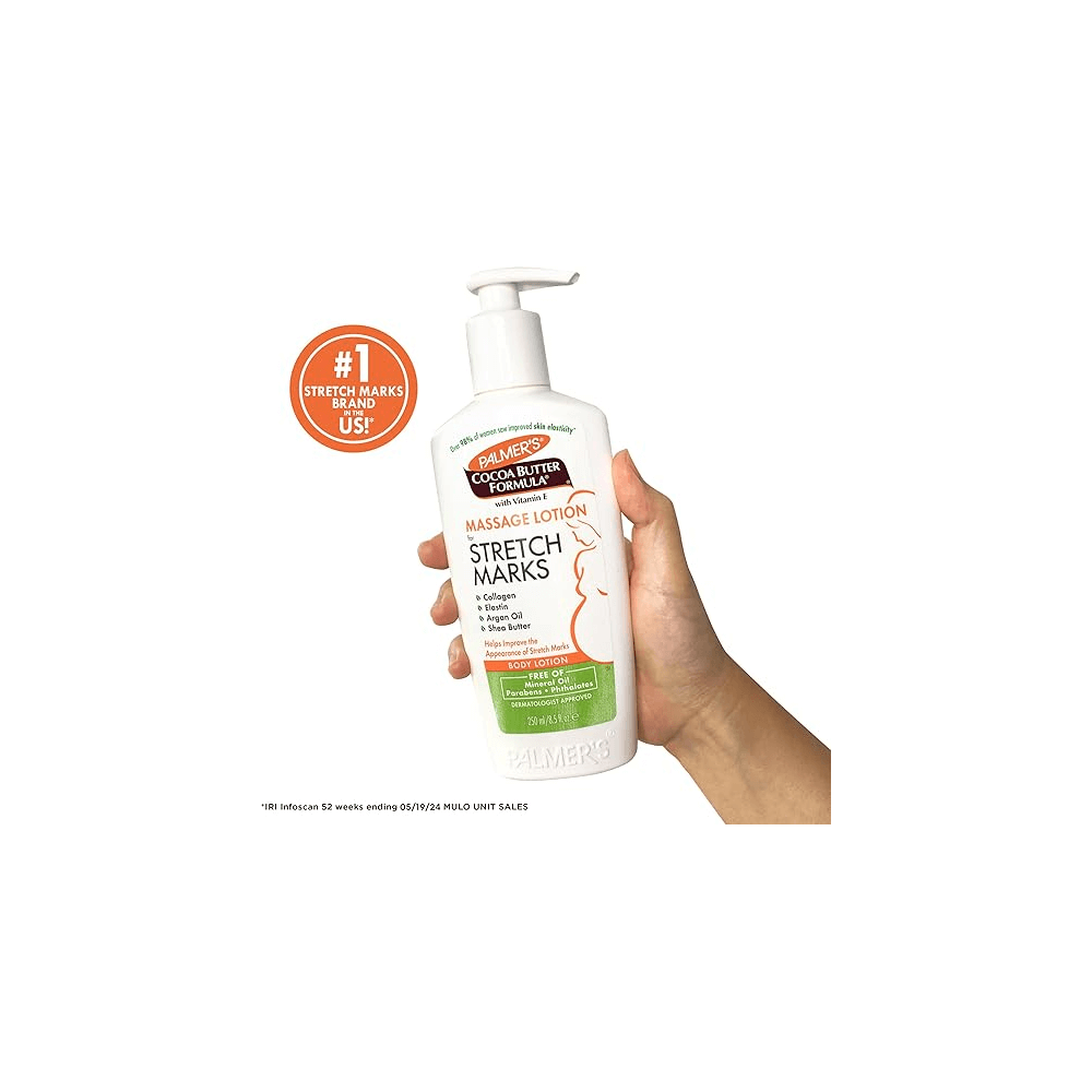 Palmer's Cocoa Butter Massage Lotion for Stretch Marks - 250ml, Lotions & Moisturizers