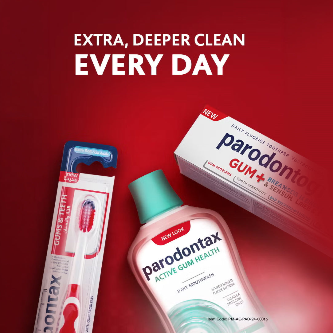 Parodontax Daily Gum Care Mouthwash Extra Fresh Mint - 300ml, Mouthwash