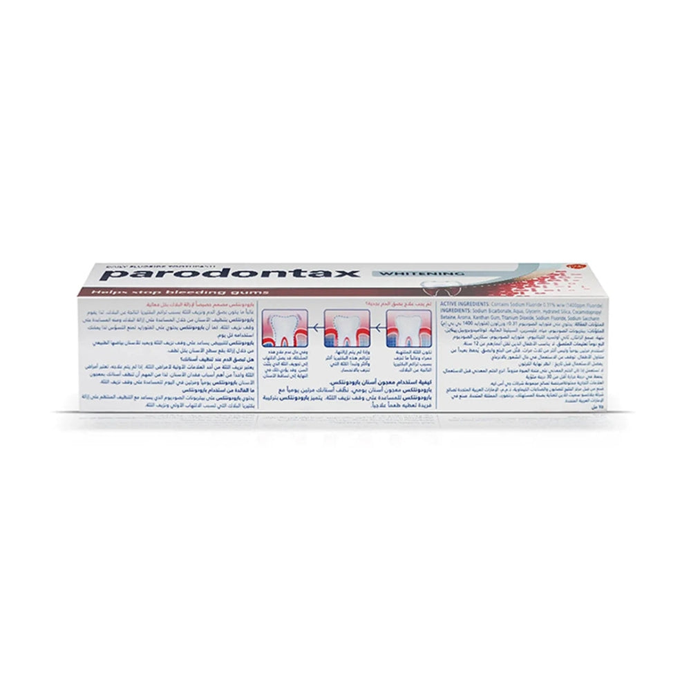 Parodontax Whitening Toothpaste - 75ml, Toothpaste
