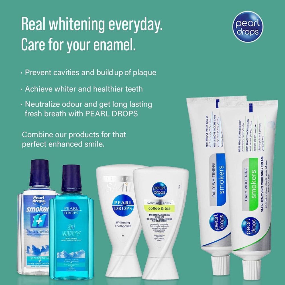 Pearl Drops Coffee & Tea Stain Removal Toothpolish - 50ml, Teeth Whiteners
