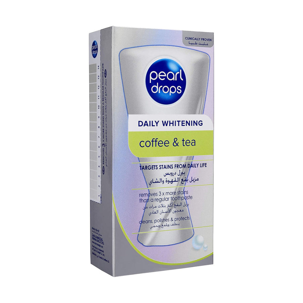 Pearl Drops Coffee & Tea Stain Removal Toothpolish - 50ml, Teeth Whiteners