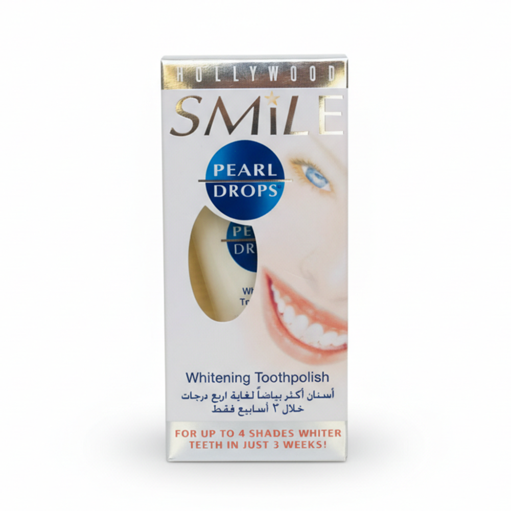 Pearl Drops Hollywood Smile Whitening Toothpolish - 50ml, Teeth Whiteners