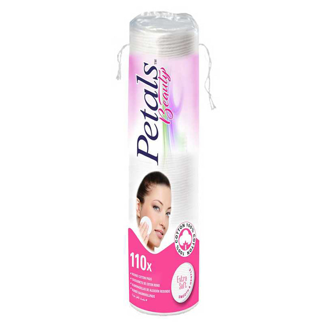 Petals Makeup Cotton Pads - 110pcs, Personal Care