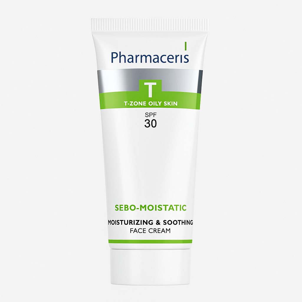 Pharmaceris T Sebo-Matt Moisturizing Cream SPF 30 - 50ml, Face Moisturizers