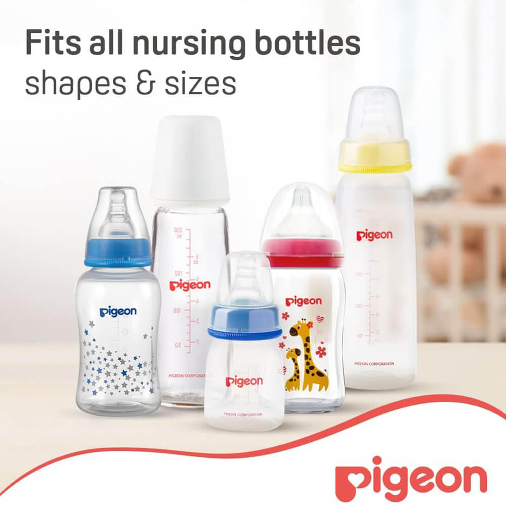Soft bristle brush – Pigeon 2-in-1 for bottle & nipple hygiene