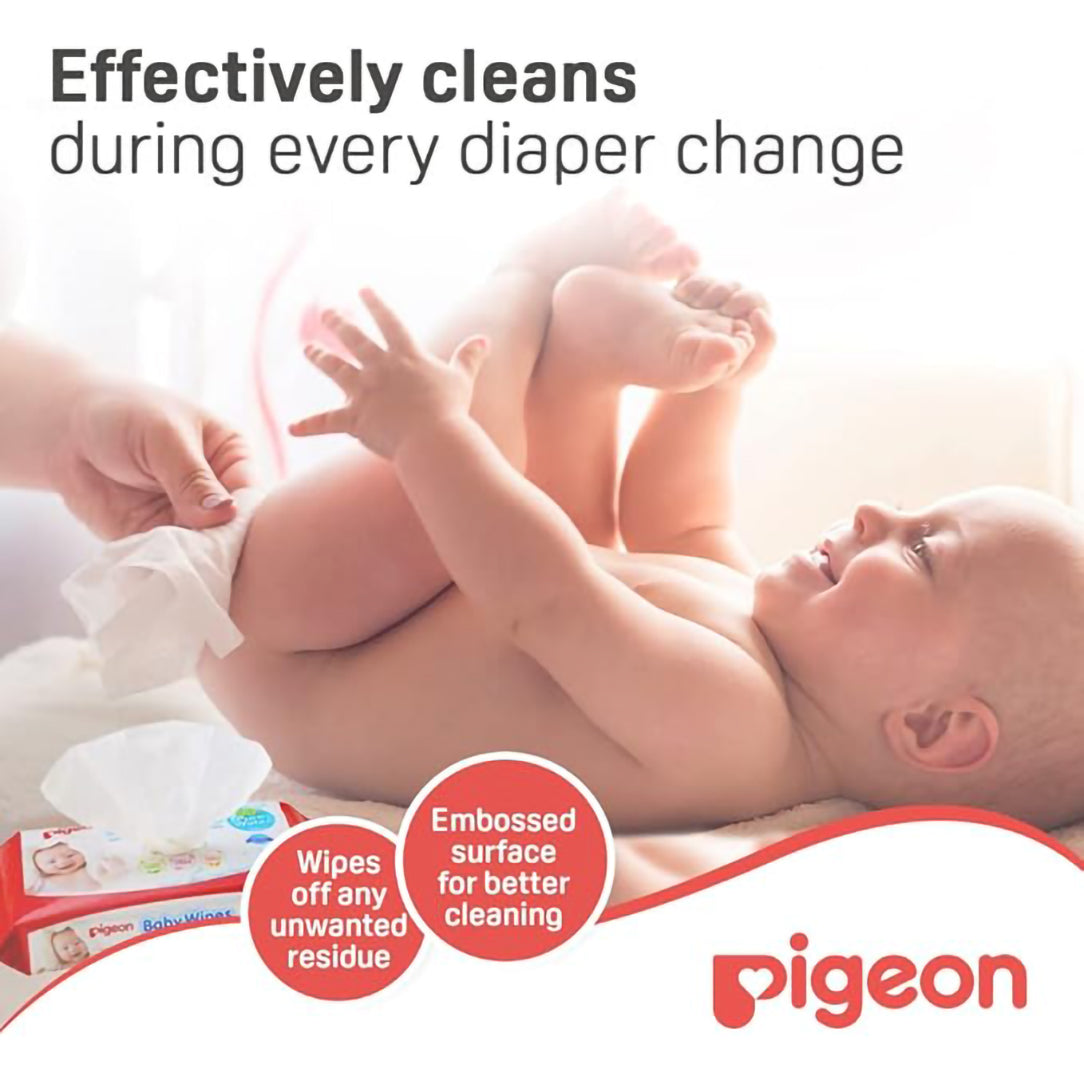 Pigeon Baby Wipes 82 Sheets - (10583), Disposable Baby Wipes 