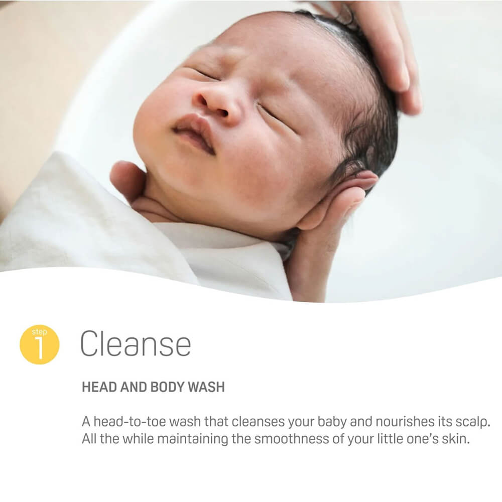 Pigeon baby body wash – 200ml plant-based head-to-toe cleanser