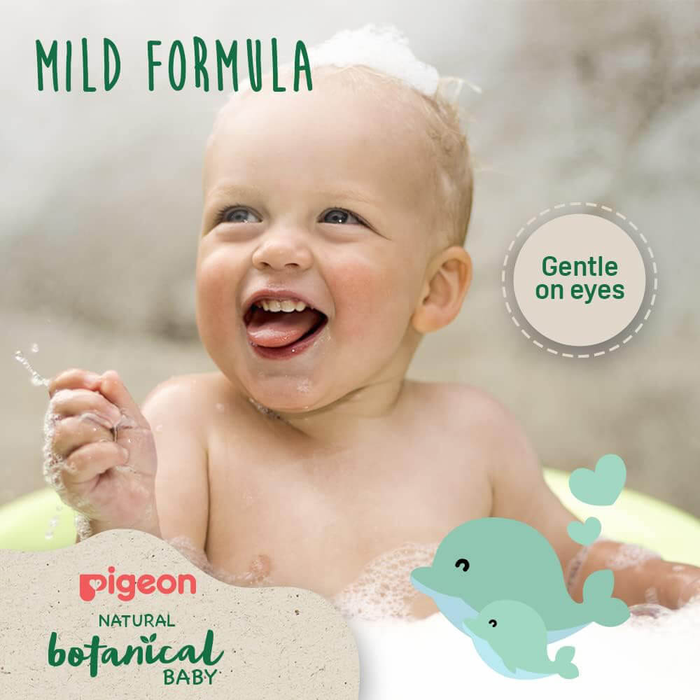 Natural baby shampoo – Pigeon Botanical 200ml formula