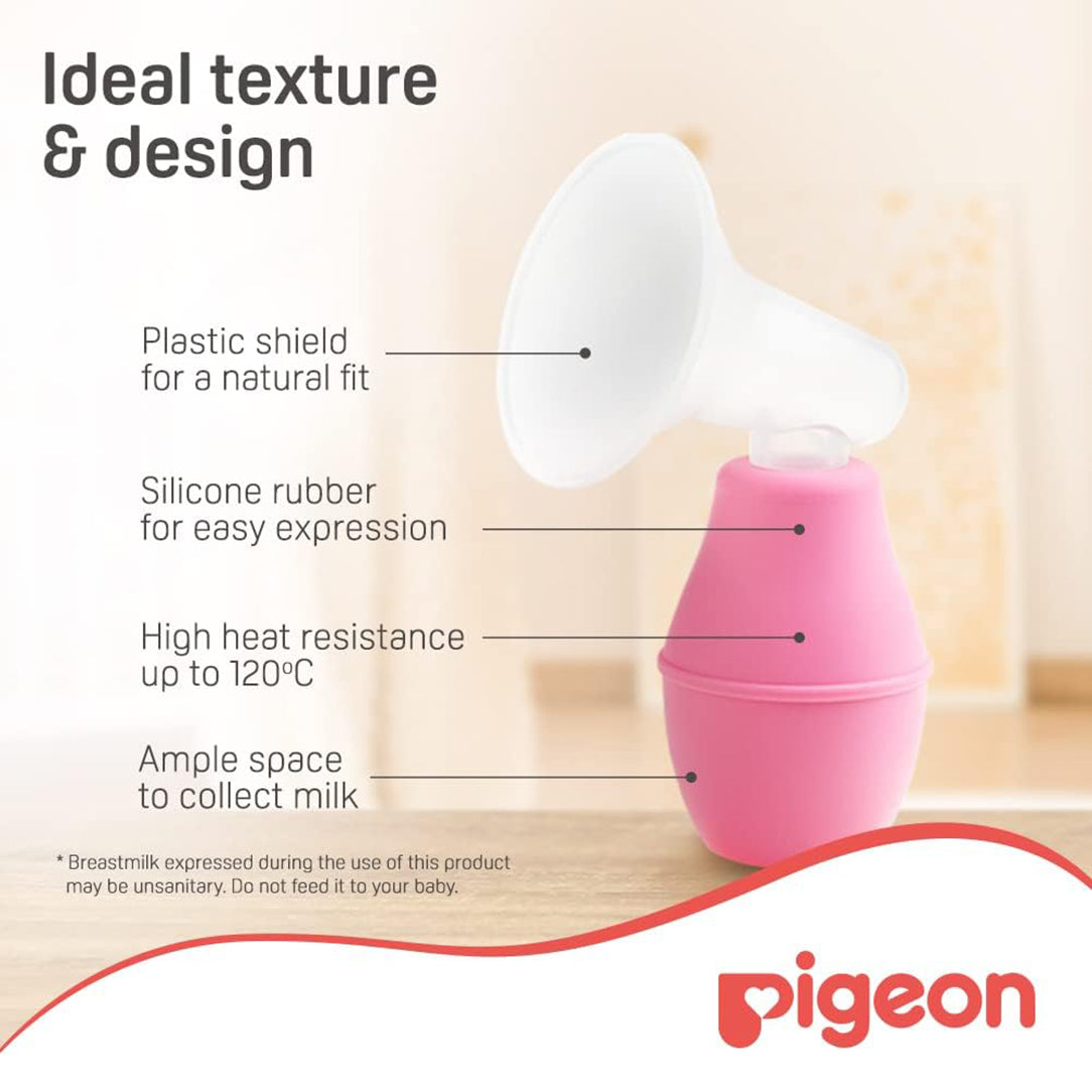 Pigeon Breast Care Plastic Pump (26255), Manual Breast Pumps