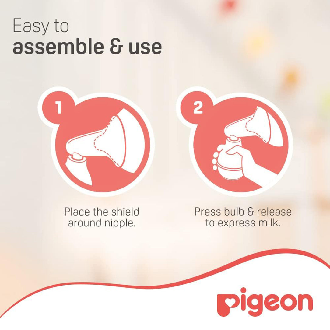 Pigeon Breast Care Plastic Pump (26255), Manual Breast Pumps