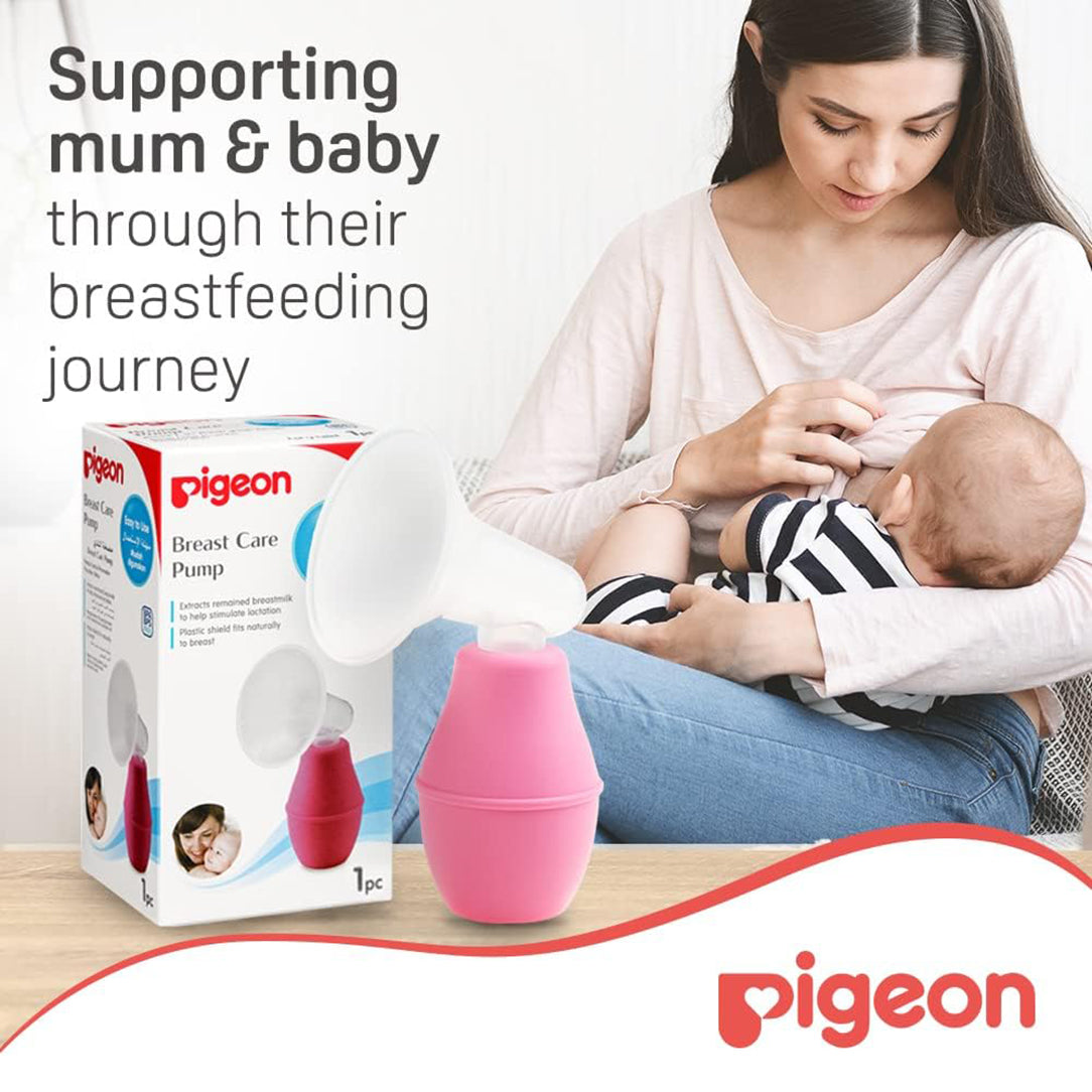 Pigeon Breast Care Plastic Pump (26255), Manual Breast Pumps