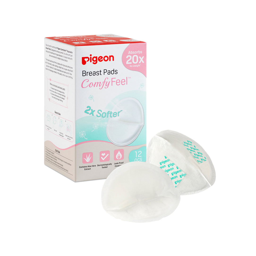 Pigeon Breast Pads Honeycomb - 12 Pieces (16591), Disposable Nursing Pads