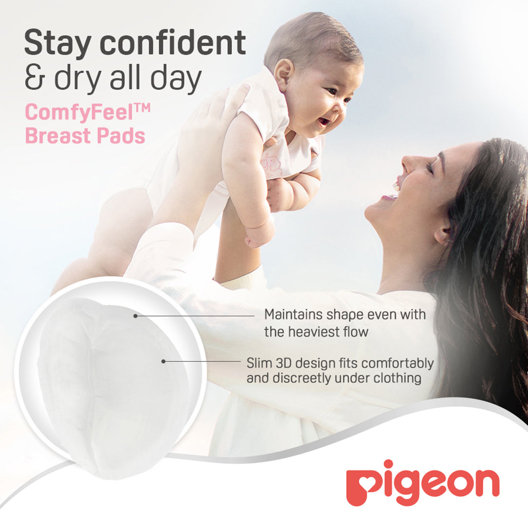 Pigeon Breast Pads Honeycomb - 12 Pieces (16591), Disposable Nursing Pads