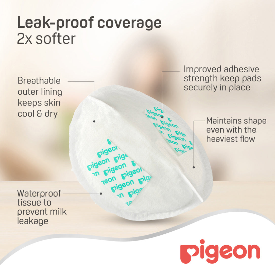 Pigeon Breast Pads Honeycomb - 12 Pieces (16591), Disposable Nursing Pads