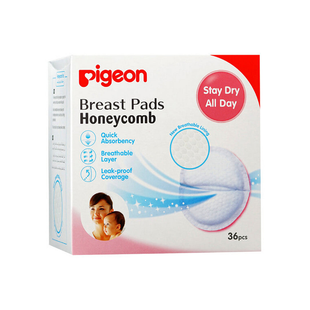 Pigeon Breast Pads Honeycomb - 36 Pieces (16592), Disposable Nursing Pads
