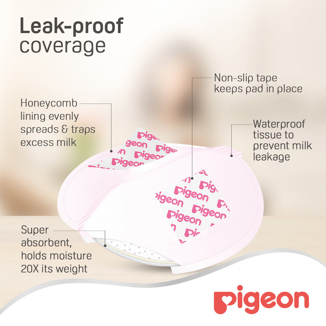 Pigeon Breast Pads Honeycomb - 36 Pieces (16592), Disposable Nursing Pads