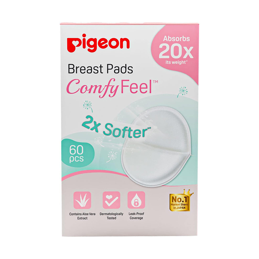 Pigeon Breast Pads Honeycomb - 60 Pieces (16593), Disposable Nursing Pads
