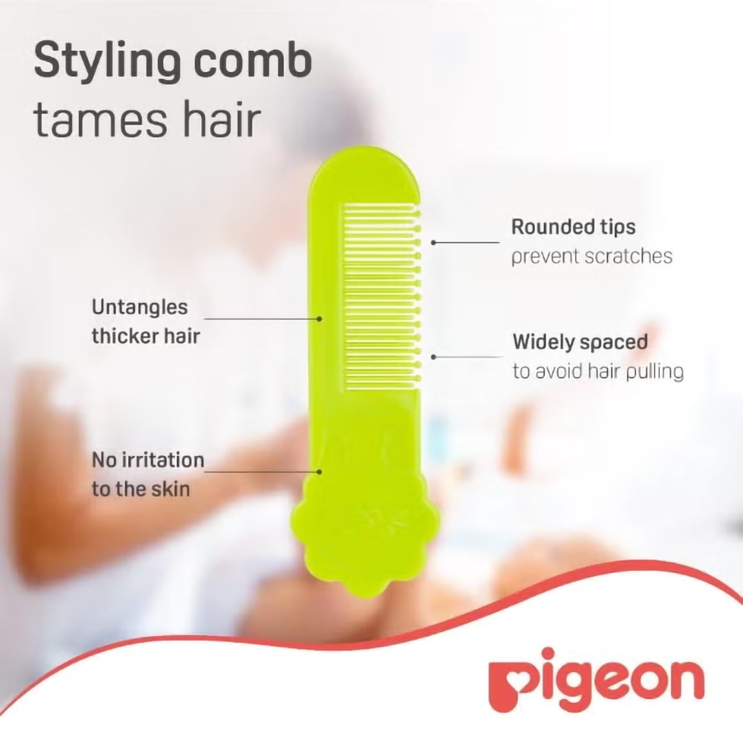 Pigeon Comb and Hair Brush Set - (10578), Baby Health & Grooming Kits