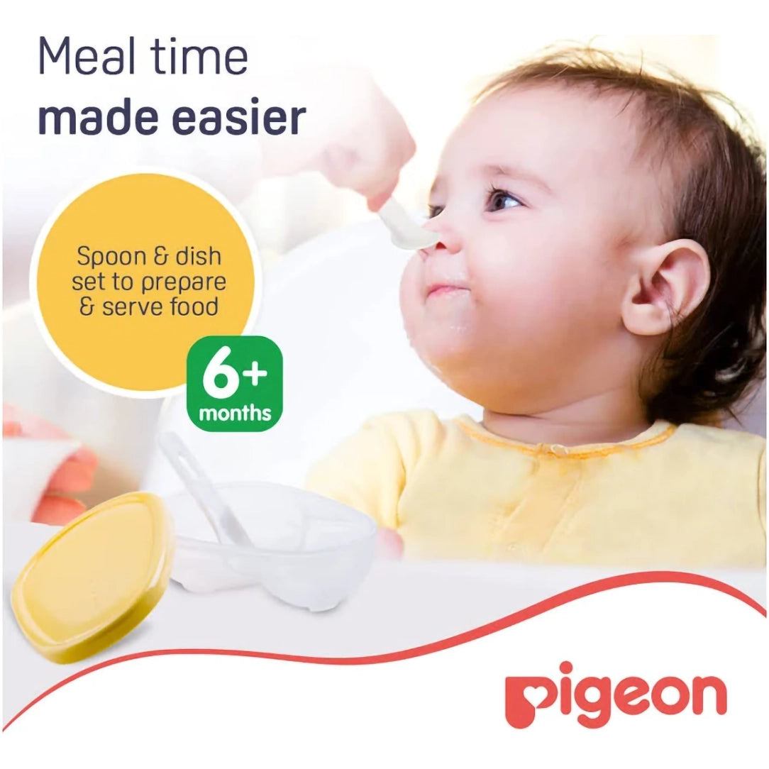 Pigeon Feeding Dish with Spoon - BPA-Free (03313), Nursing & Feeding 