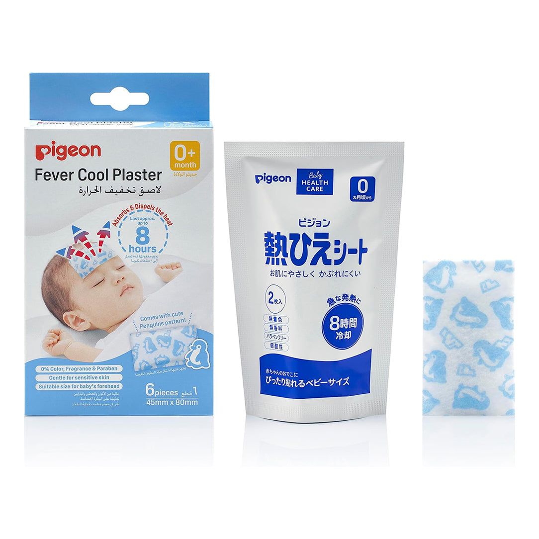 Pigeon Fever Cool Forehead Plaster - Pack of 6,  Medical Tape & Bandages