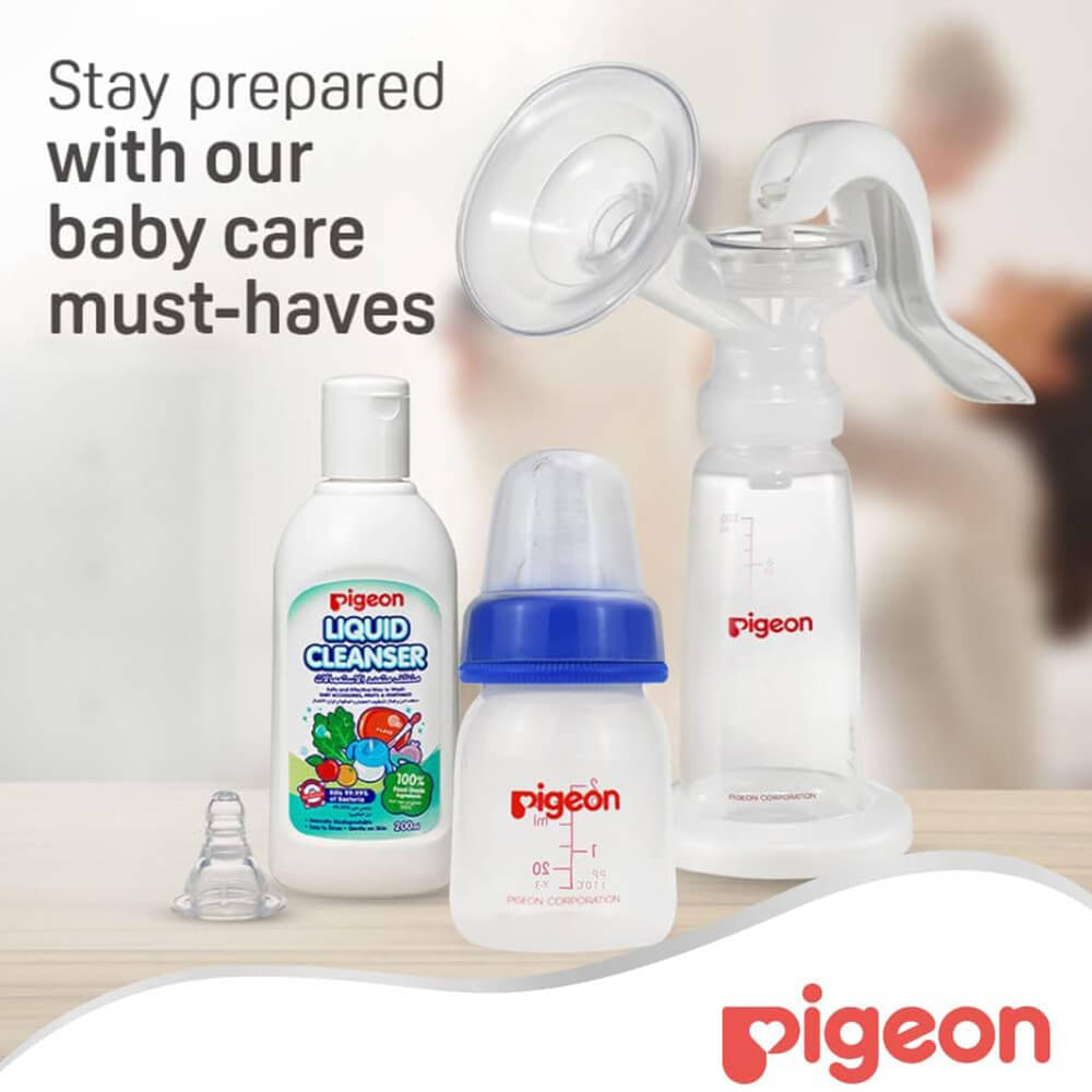 Pigeon newborn feeding bottle – Flexible 50ml design