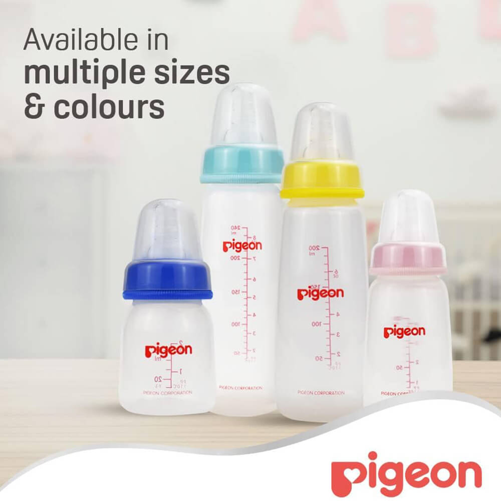 Flexible silicone bottle – Pigeon 50ml for newborn babies