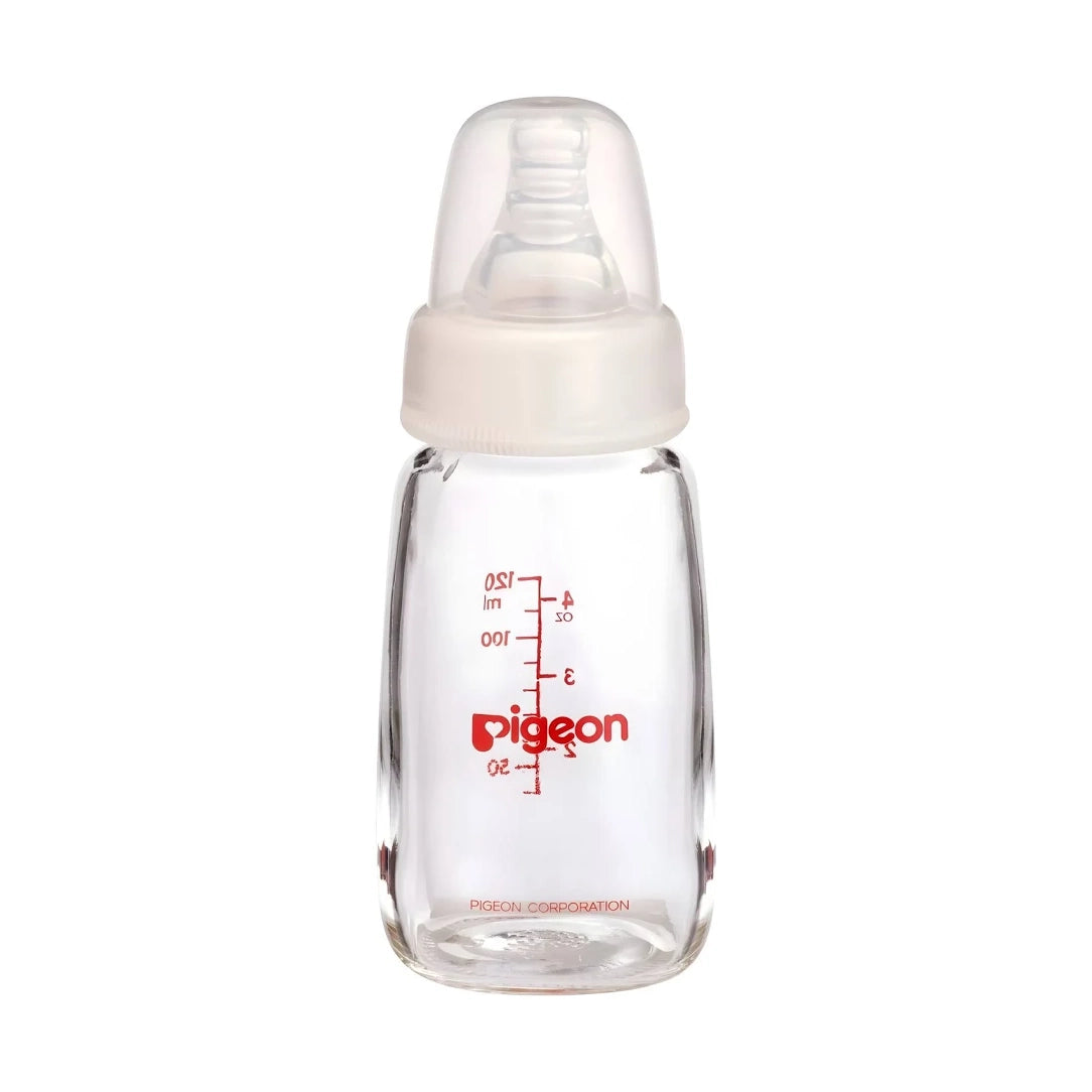 Pigeon Glass Feeding Bottle K-4 120ml - (00282), Nursing & Feeding
