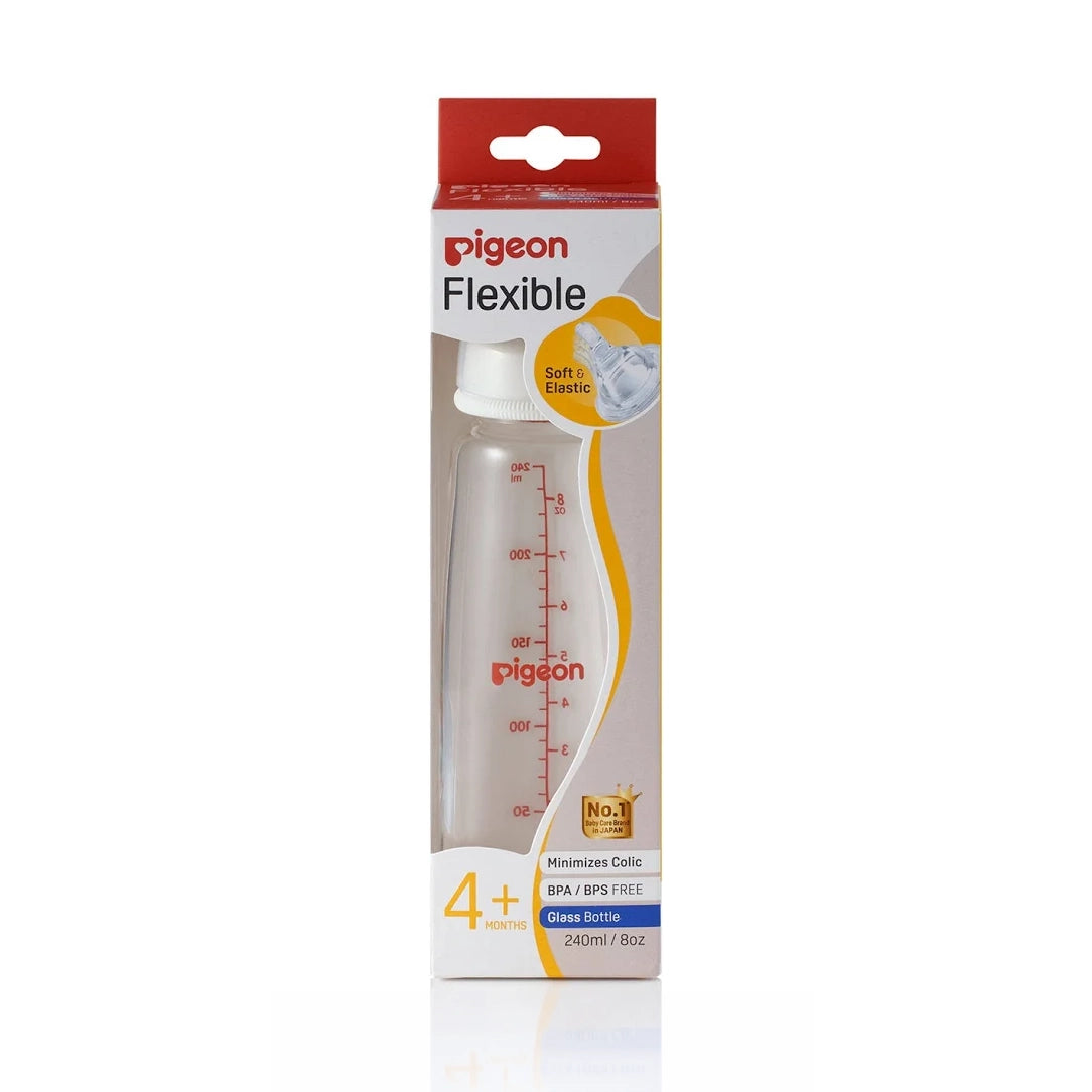 Pigeon Glass Feeding Bottle K-4 120ml - (00282), Nursing & Feeding