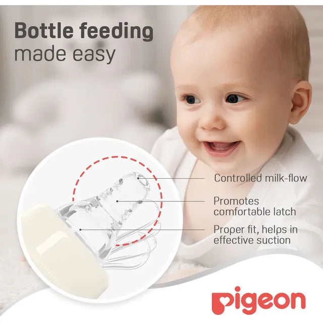 Pigeon Glass Feeding Bottle K-8 240ml - (00280), Baby Bottles