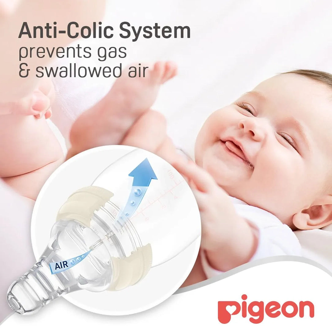 Pigeon Glass Nurser K-4 Feeding Bottle - 120ml, Standard Bottles