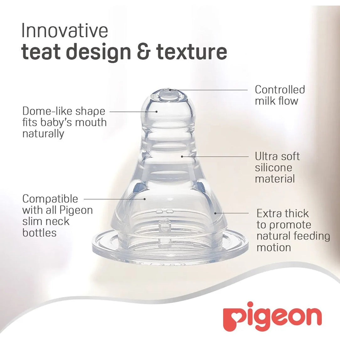 Pigeon Glass Nurser K-4 Feeding Bottle - 120ml, Standard Bottles