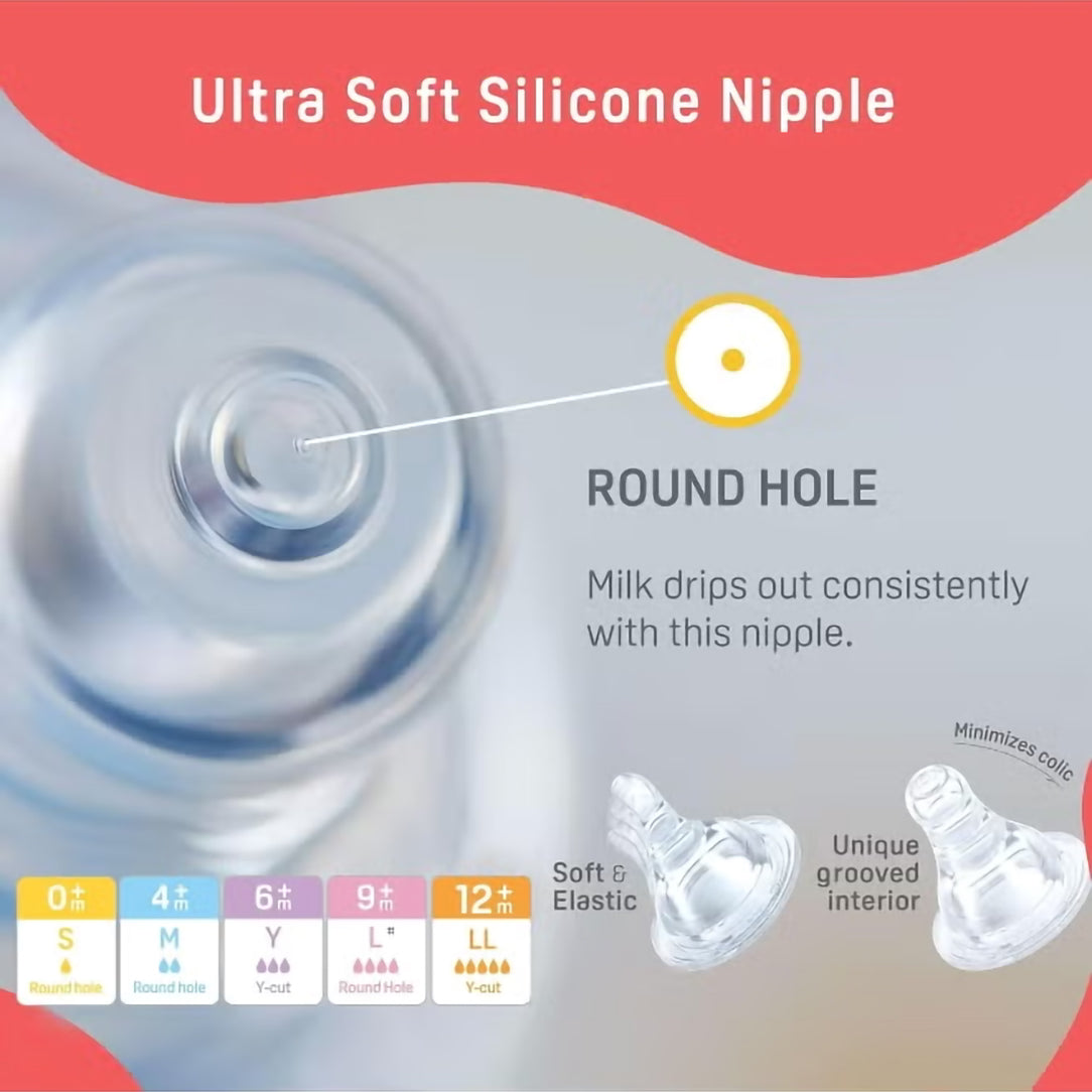 Pigeon KPP Standard Neck Nursing Bottle 120ml - (26011), Standard Bottles