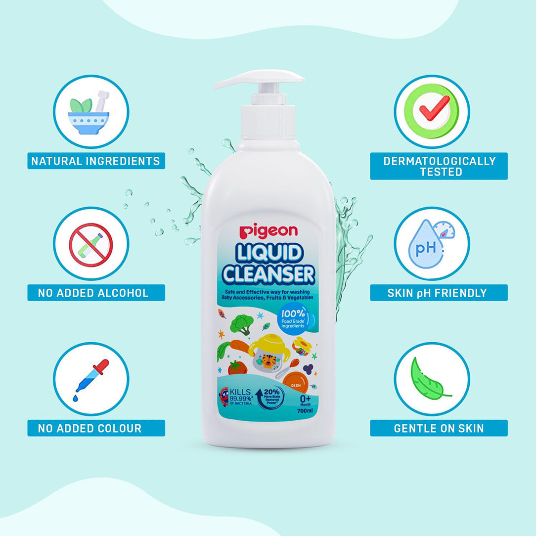 Pigeon Liquid Cleanser 700ml - (12985), Feeding Essentials