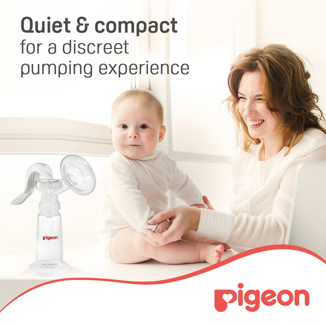 Pigeon Manual Breast Pump - 1  Portable Set, Manual Breast Pumps