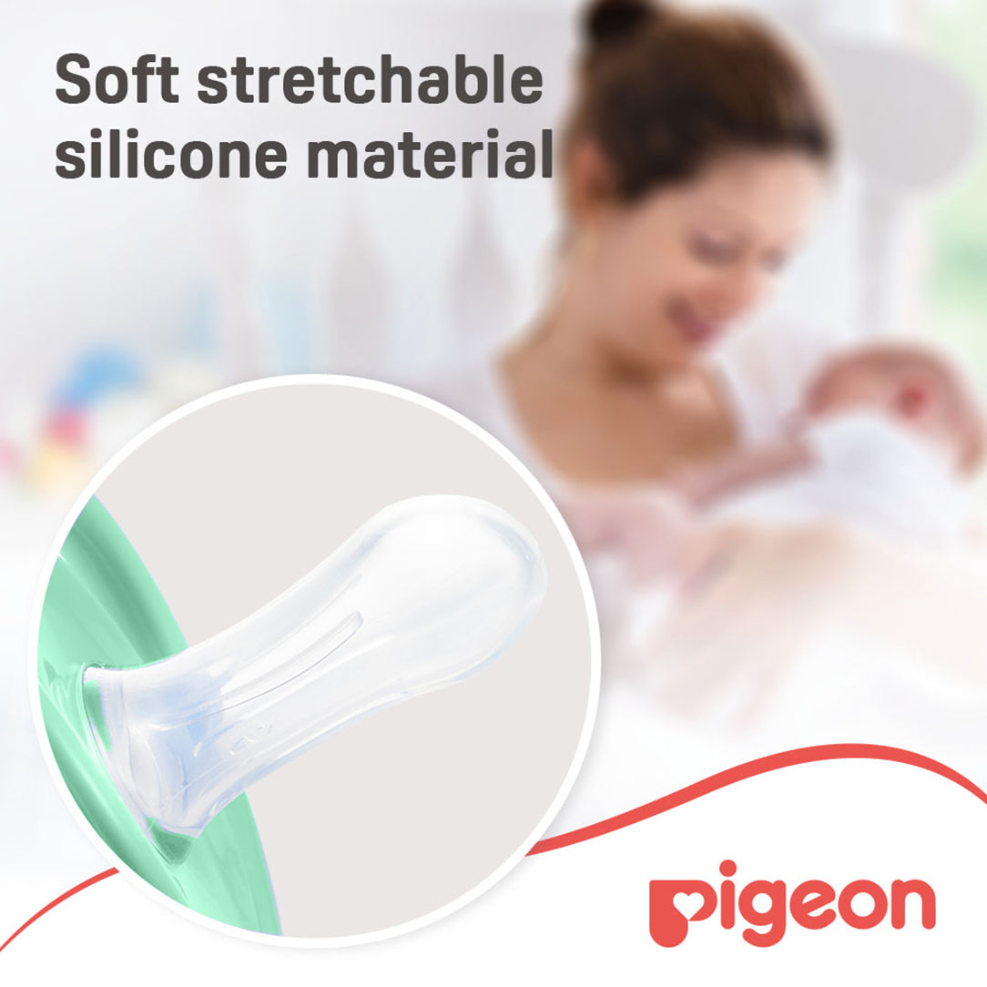 Pigeon Minilight Pacifier Small 0+ Months - Twin Pack Boys (78259), Pacifiers