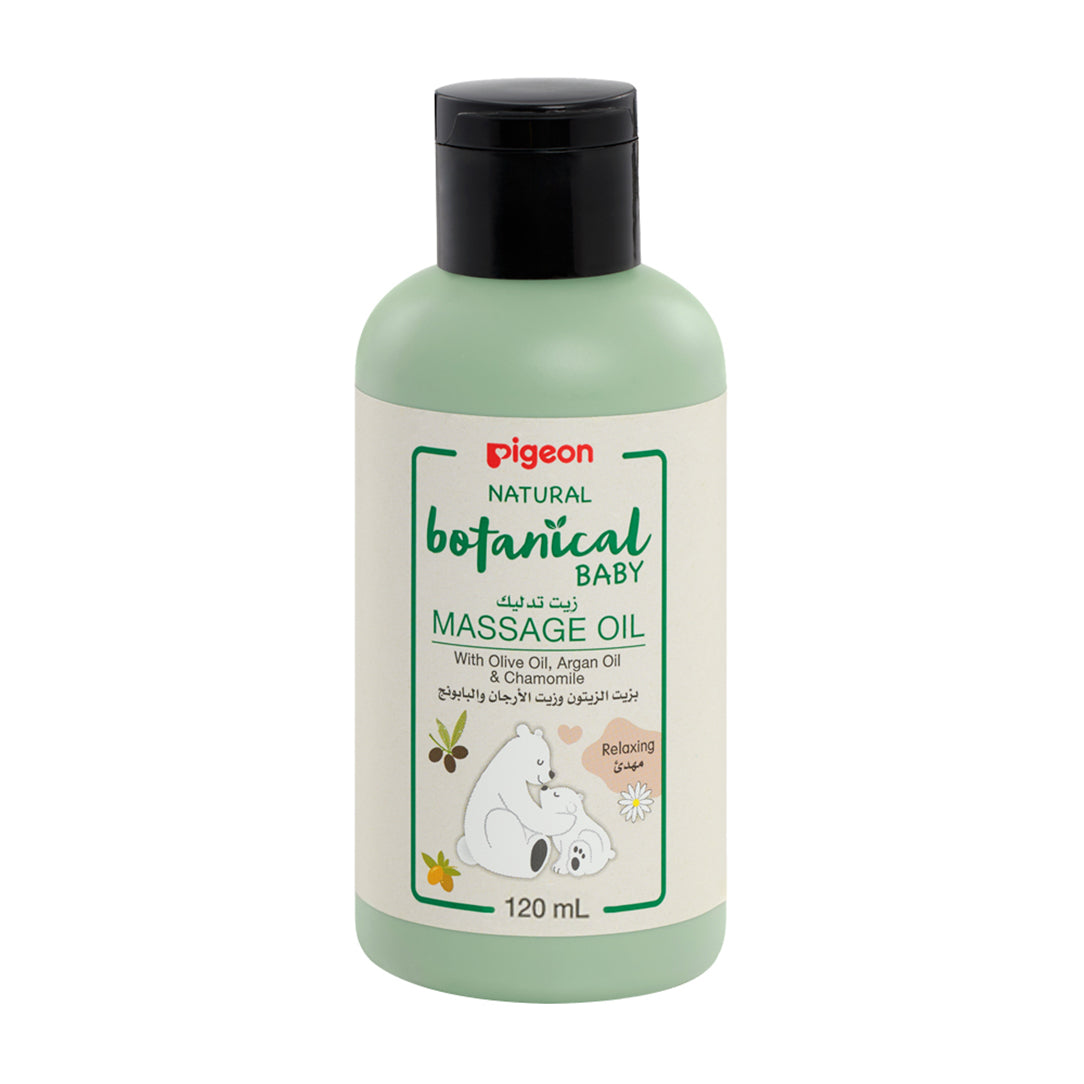 Pigeon Natural Botanical Baby Massage Oil - 120ml, Baby Health