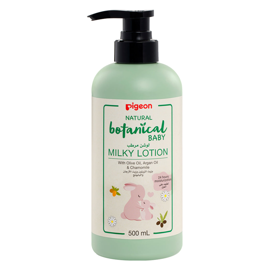 Pigeon Natural Botanical Baby Milky Lotion - 500ml, Baby Health