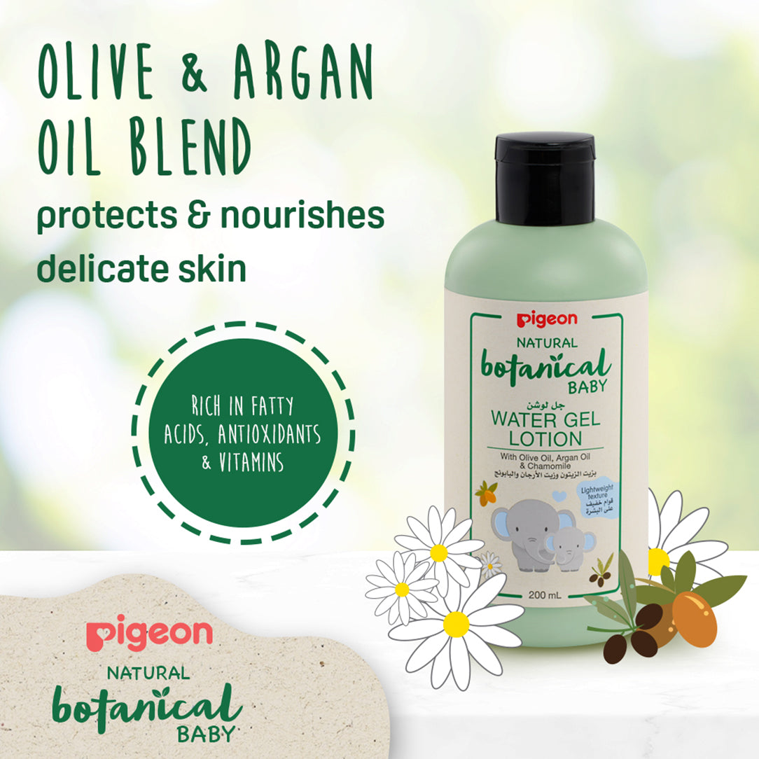 Pigeon Natural Botanical Baby Water Gel Lotion - 200ml, Baby Health 