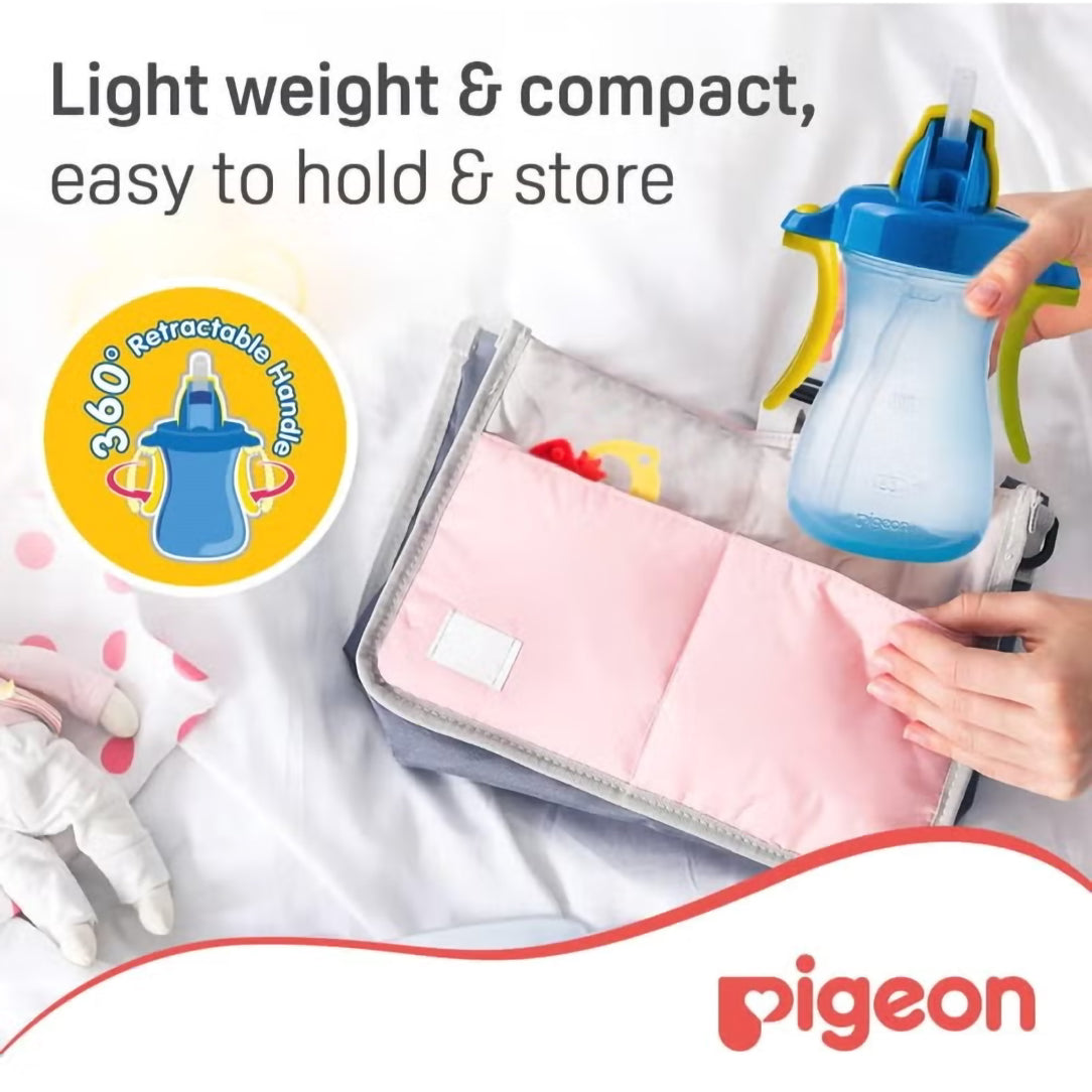 Pigeon Petite Straw Bottle 150ml - Blue (26149), Sippy Cups