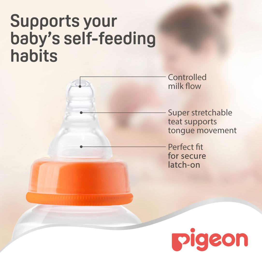 Pigeon S-Type Silicone Nipple Medium, 1pc - (17347), Standard Nipples
